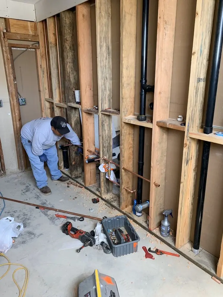 Commercial rough-in plumbing for Gas Line Repair in Lake Lorraine
